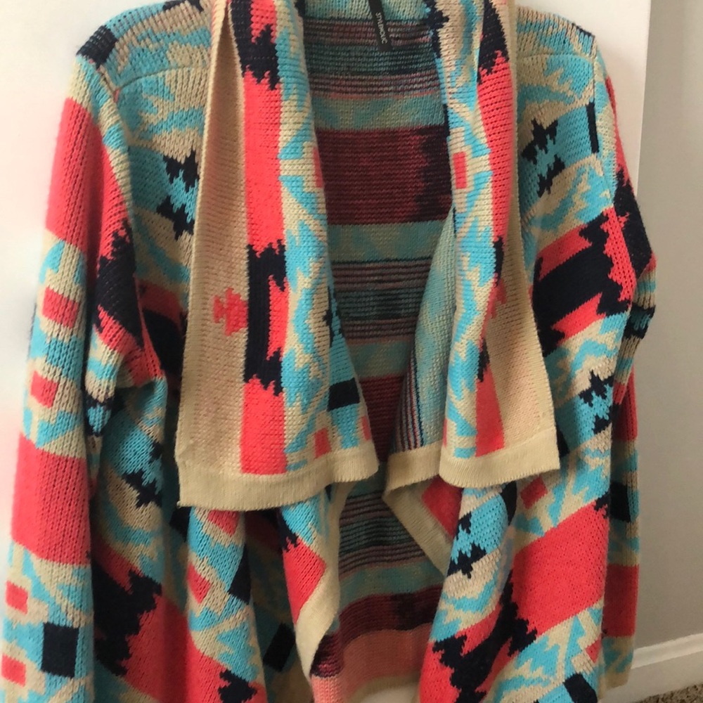 Aztec Design Cardigan